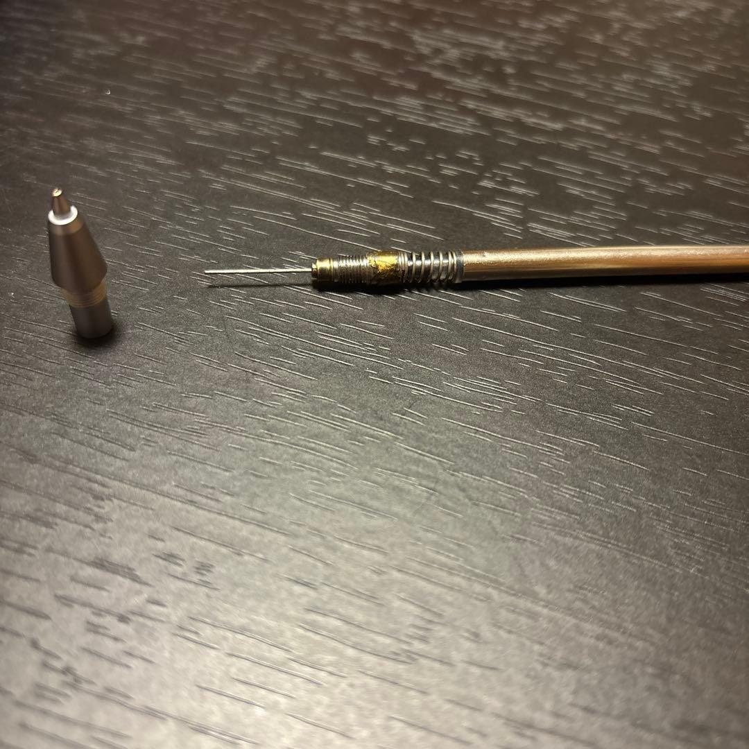 野原工芸シャーペン 紅紫檀 旧型 固定口金