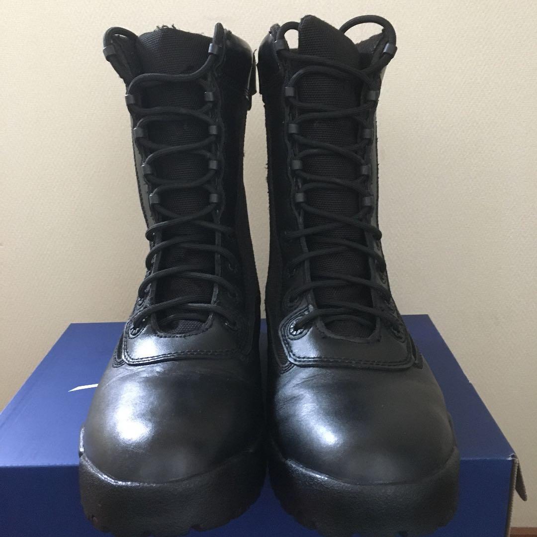 タクティカルブーツ【RIDGE社製】レーザーブーツジッパー付き