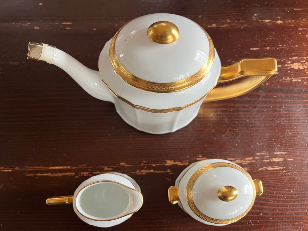 ノリタケゴールデンシンプリシティーティーセット