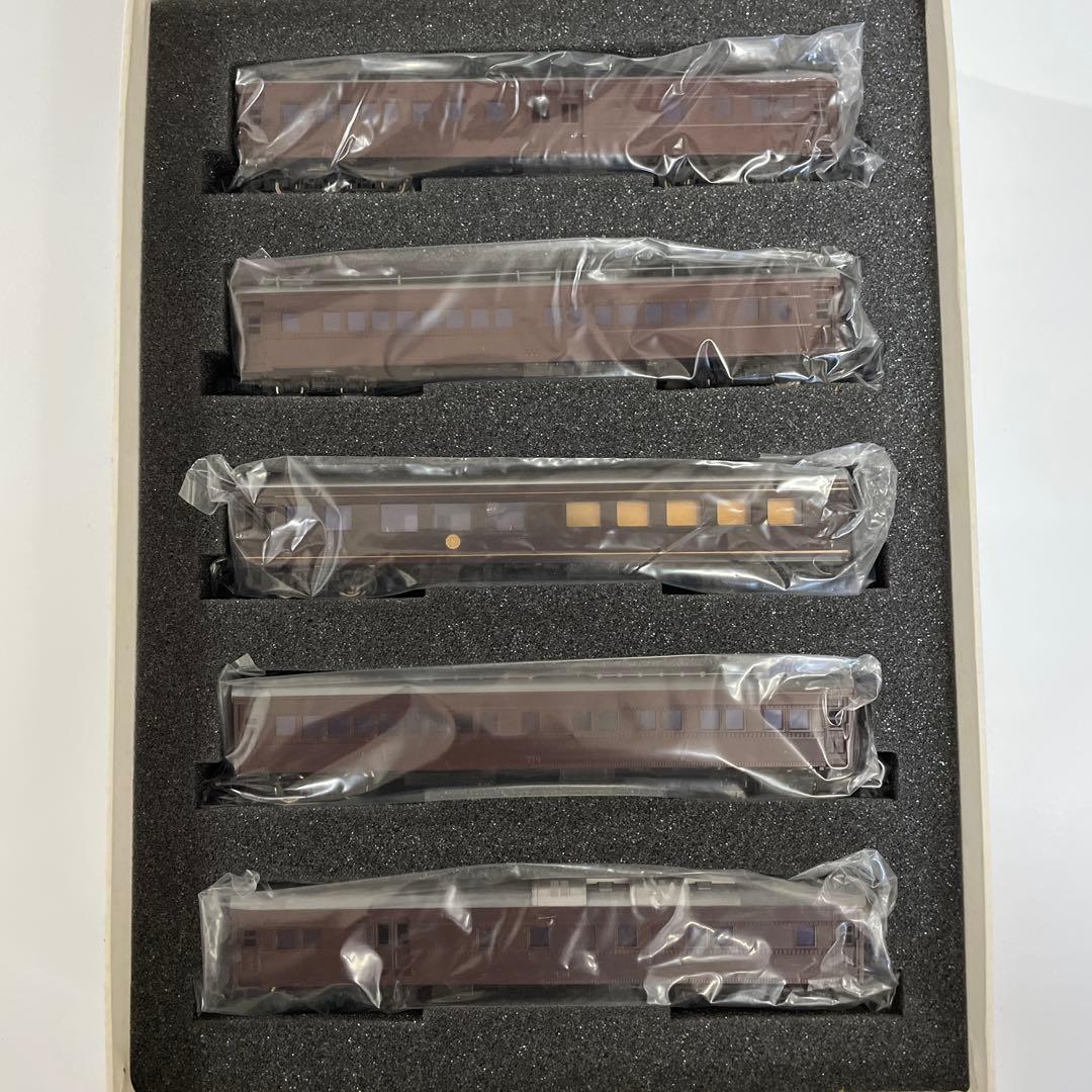 皇室用客車 御料車第一号(新) ワールド工芸 [御料車室内灯点灯] 美品