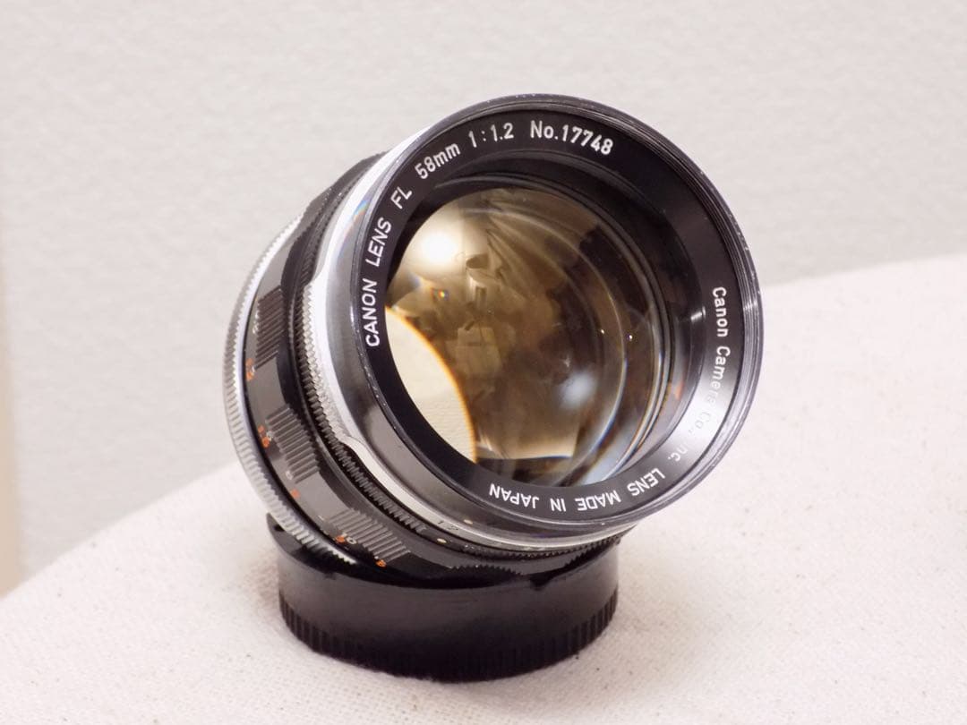 Canon FL 58mm F1.2 単焦点レンズ