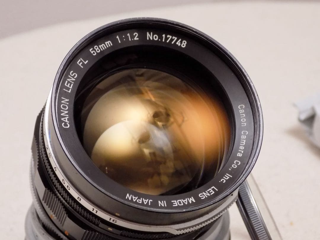 Canon FL 58mm F1.2 単焦点レンズ