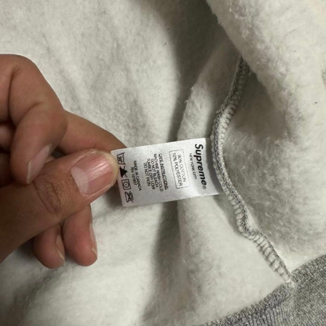 【Mサイズ】シュプリームsupremeスモールボックスロゴ　ジップパーカー