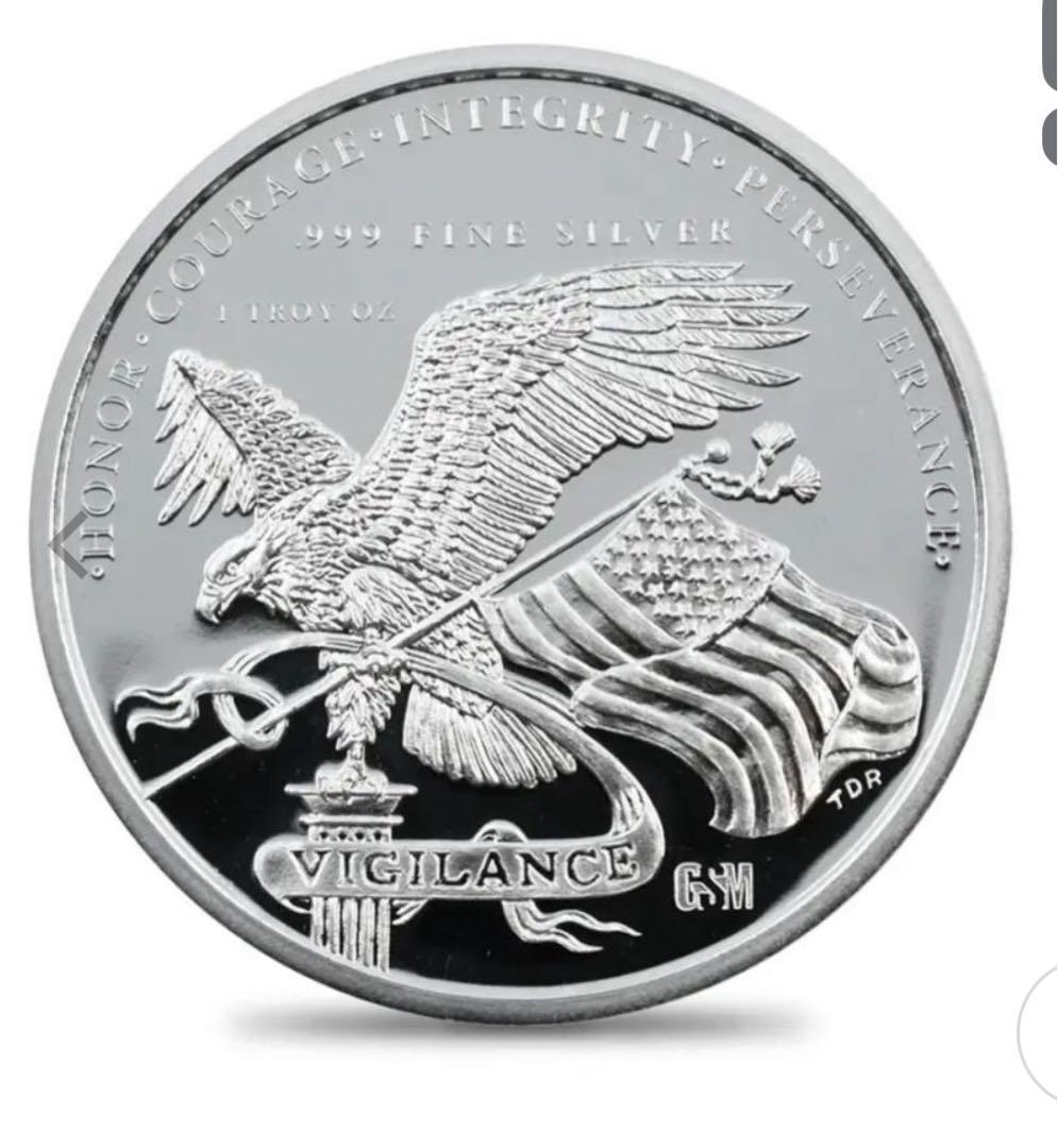 第45代・第47代大統領記念 トランプ 大統領2024年 純銀コイン - メルカリ