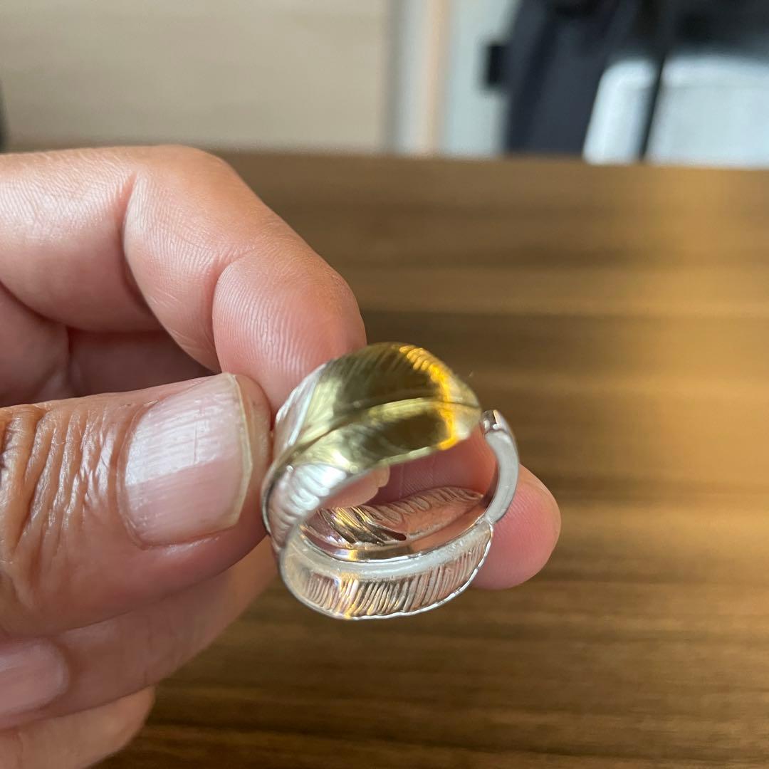 ゴローズ 先金フェザーリング OLD キムタク着用モデル 木村拓哉さん