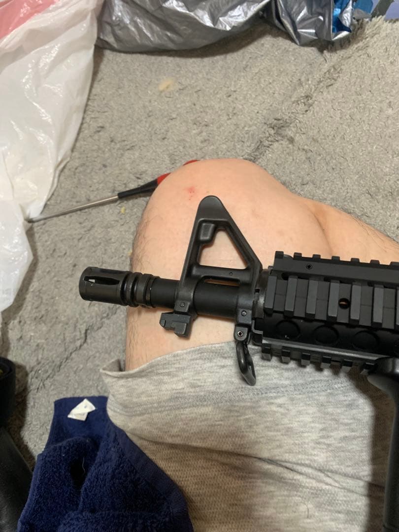 東京マルイ電動ガンナイツＳＲ一16m4多弾マガジン2個付きショート化　値引き不可