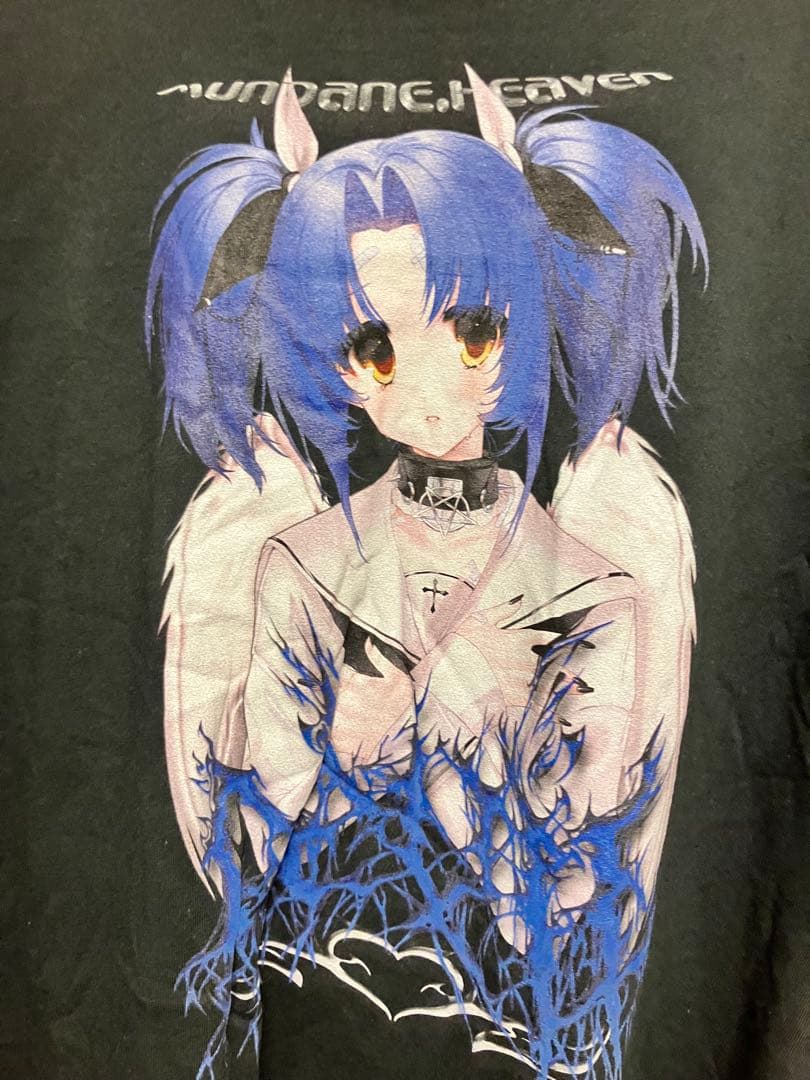 激レア 限定ストア販売 地雷系 サブカル プリントTシャツ ロンT unxi