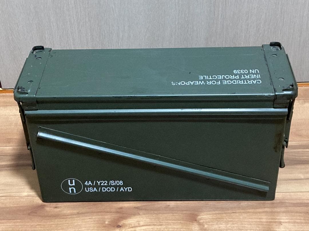 最終値下げ【放出品】米軍・UN調達品 アンモボックス 40MMグレネード弾用