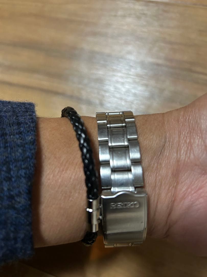 新品電池•美品】セイコー　クロノグラフ 稼働