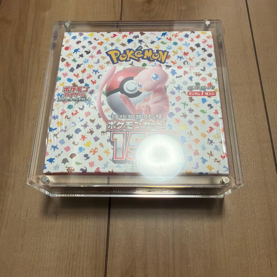 151シュリンク付き box ポケモンカード