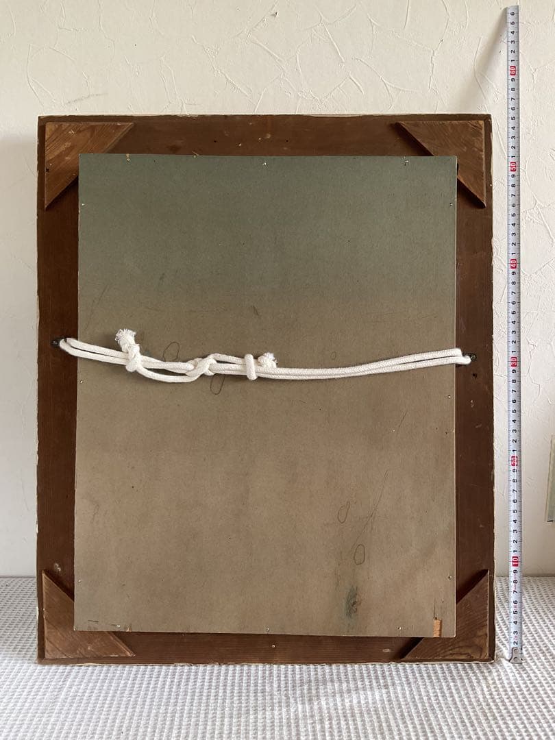 ラグビー画1965年「ラグビーのエナメル画/七宝画」「R.R.F.O.B.C」