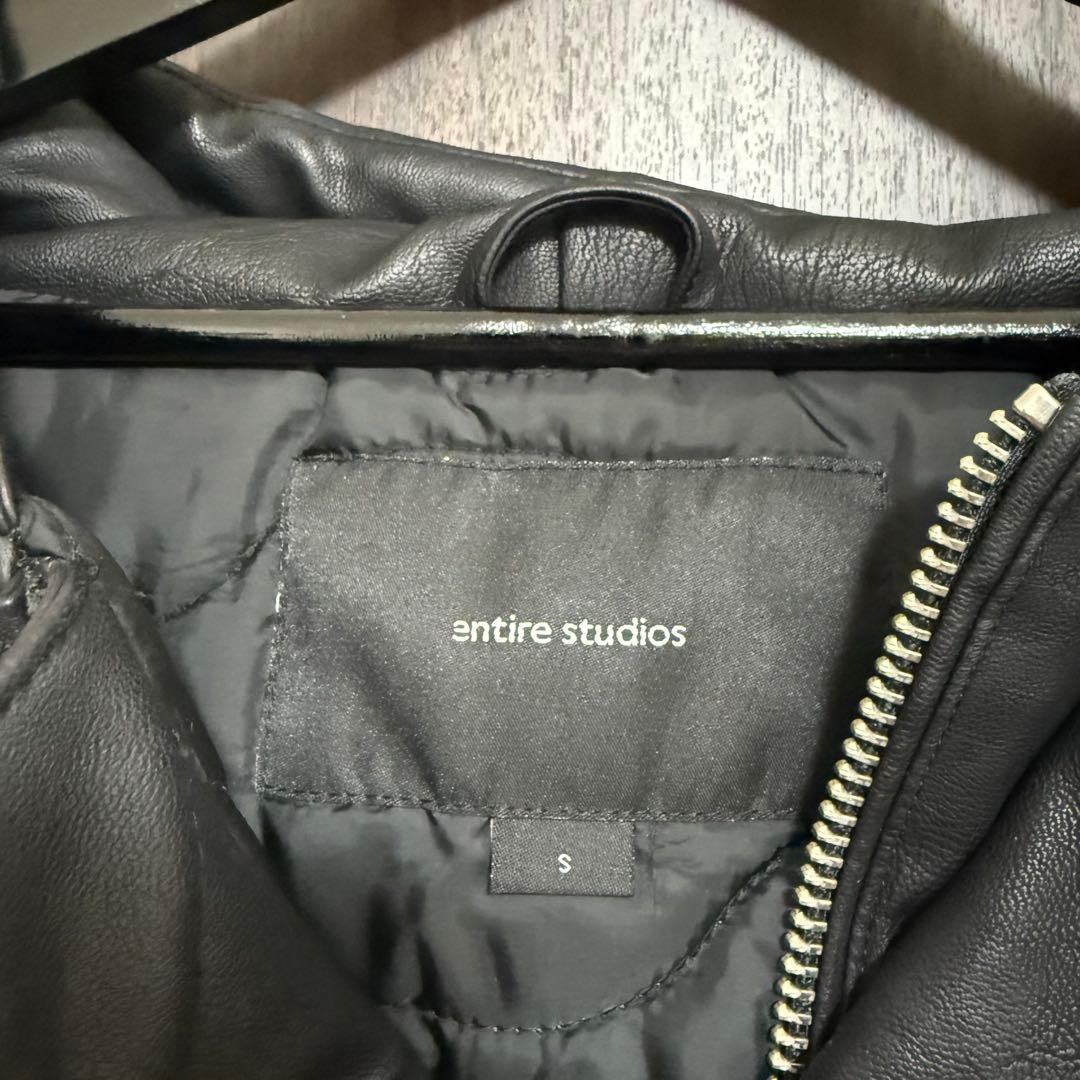 entire studios moto bomber ボンバージャケット S