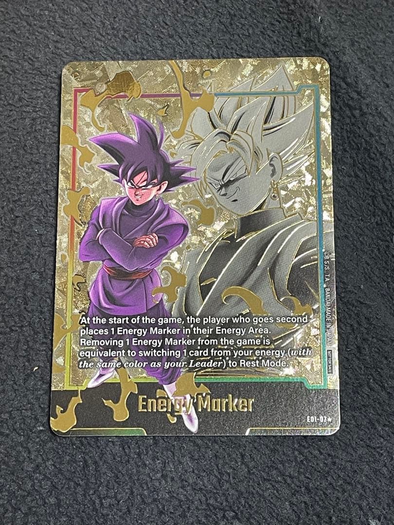 フュージョンワールド エナジーマーカー パラレル 孫悟飯　ブロリー　悟空ブラック