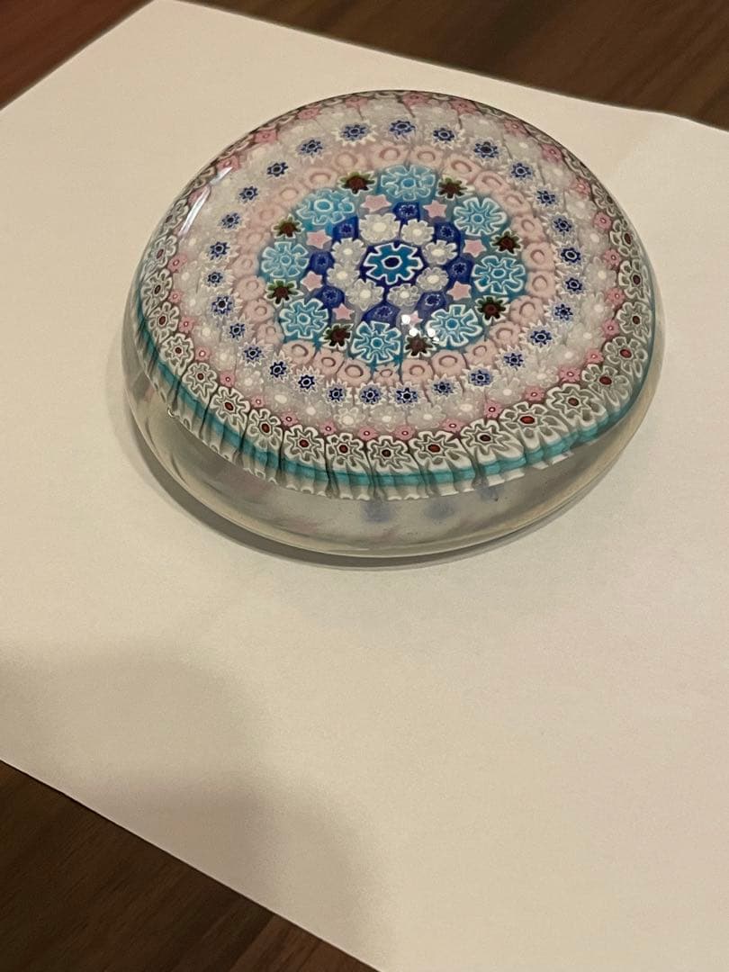 ベネチア(ムラーノ) ミルフィオリ ペーパーウェイト Murano Glass