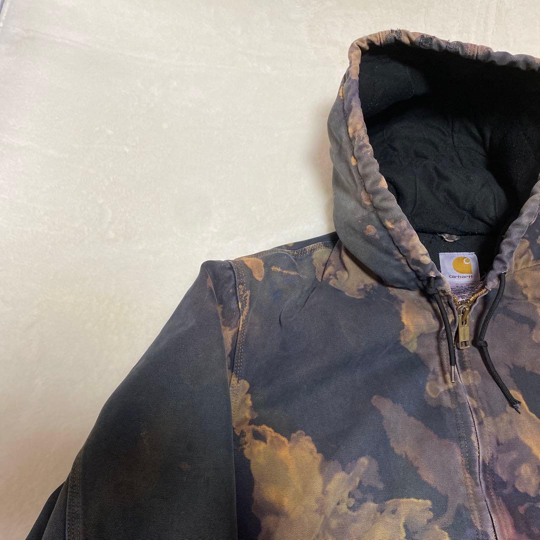 M*a様 珍品タイダイ carhartt アクティブジャケット　J130