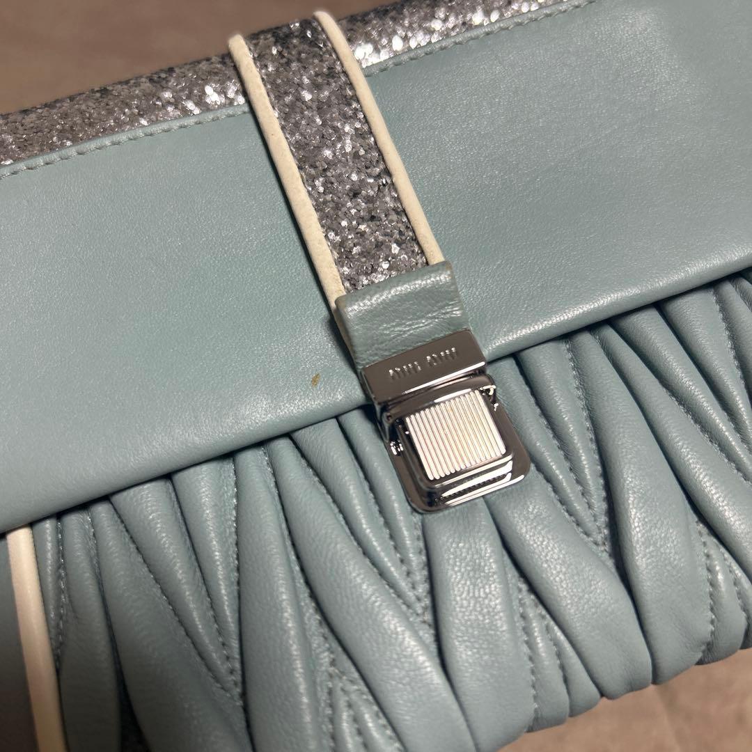 miumiu ショルダーバッグ　クラッチバッグ