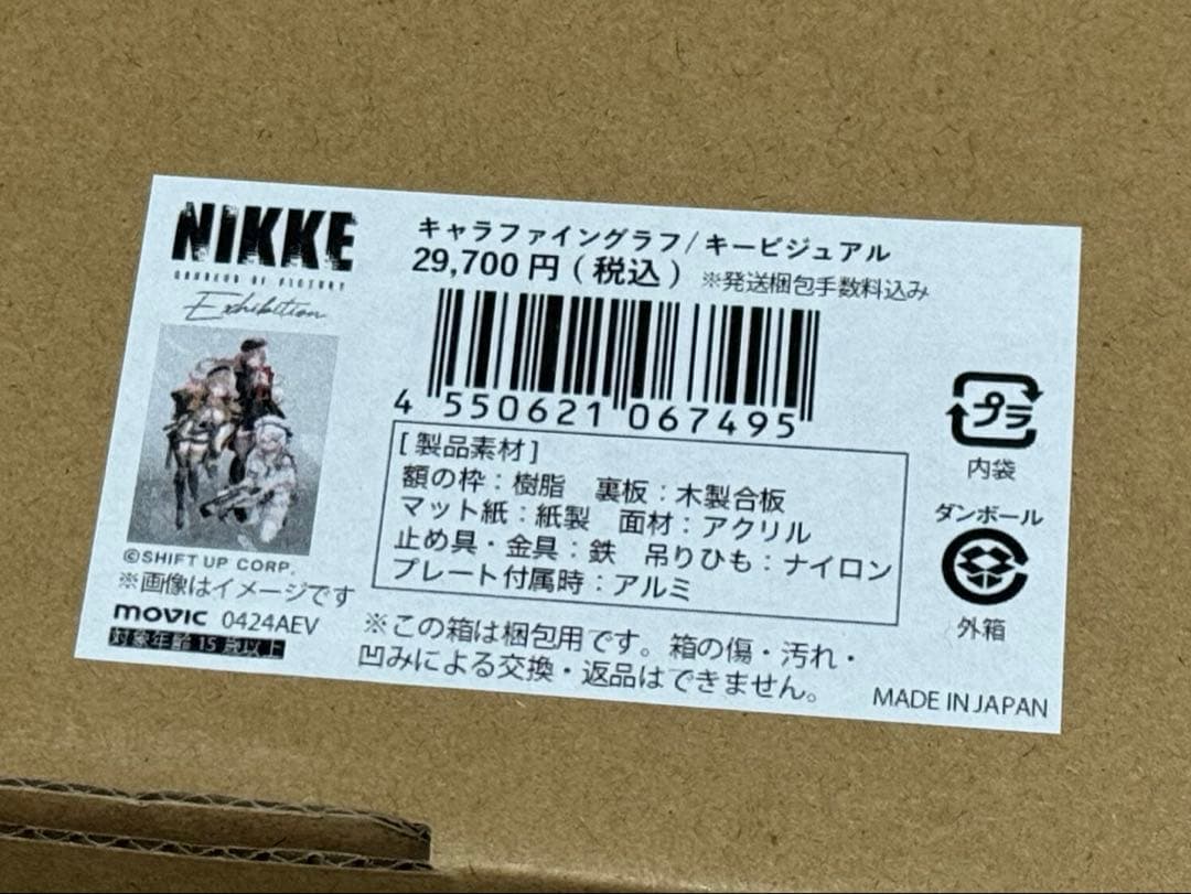 勝利の女神 NIKKE　キャラファイングラフ