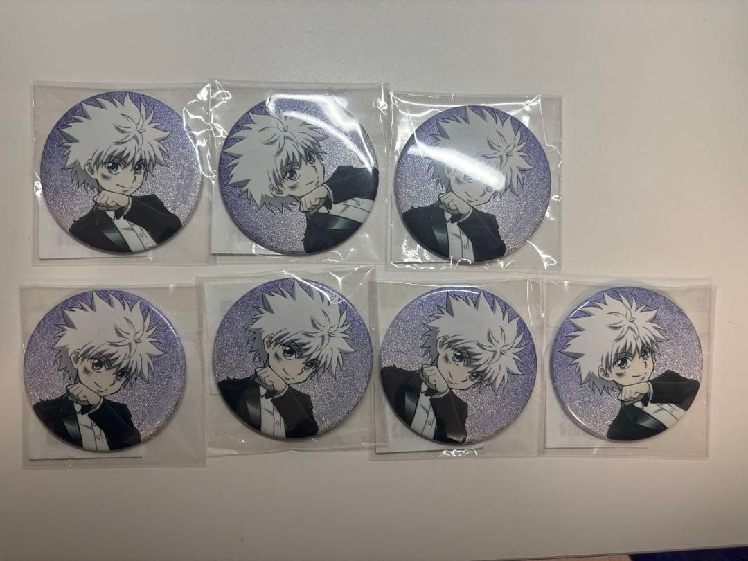 HUNTER × HUNTER アニメイトフェア 缶バッジ キルア 戦闘後
