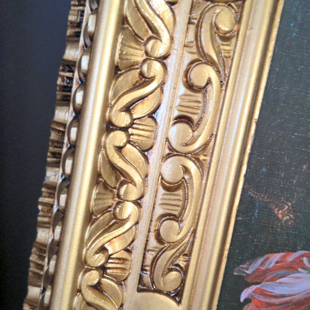 週末値下げ！ヨーロピアン　額　イタリア　花