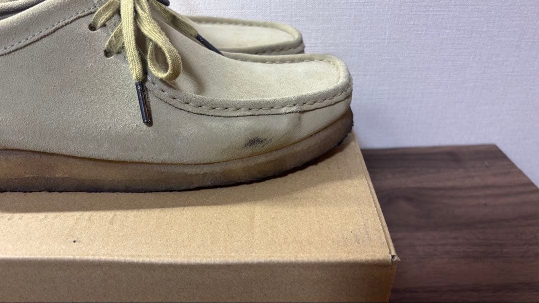 靴 Clarks wallabee