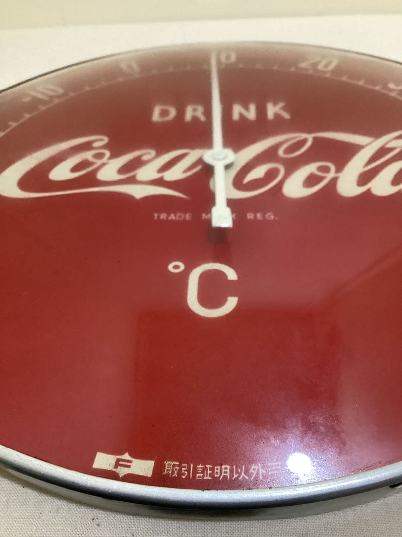 コカコーラ 温度計 レトロ coca-cola 富士計器 トレー おぼん