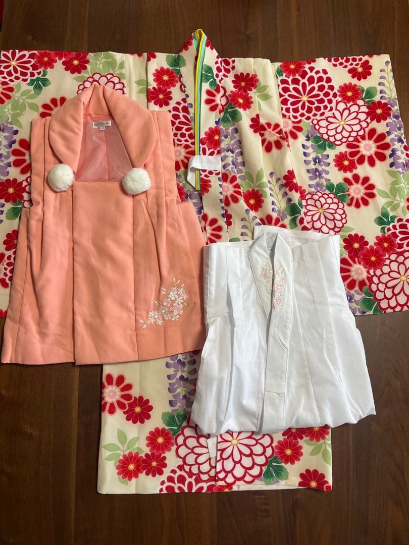 キャサリンコテージ七五三着物と被布セット