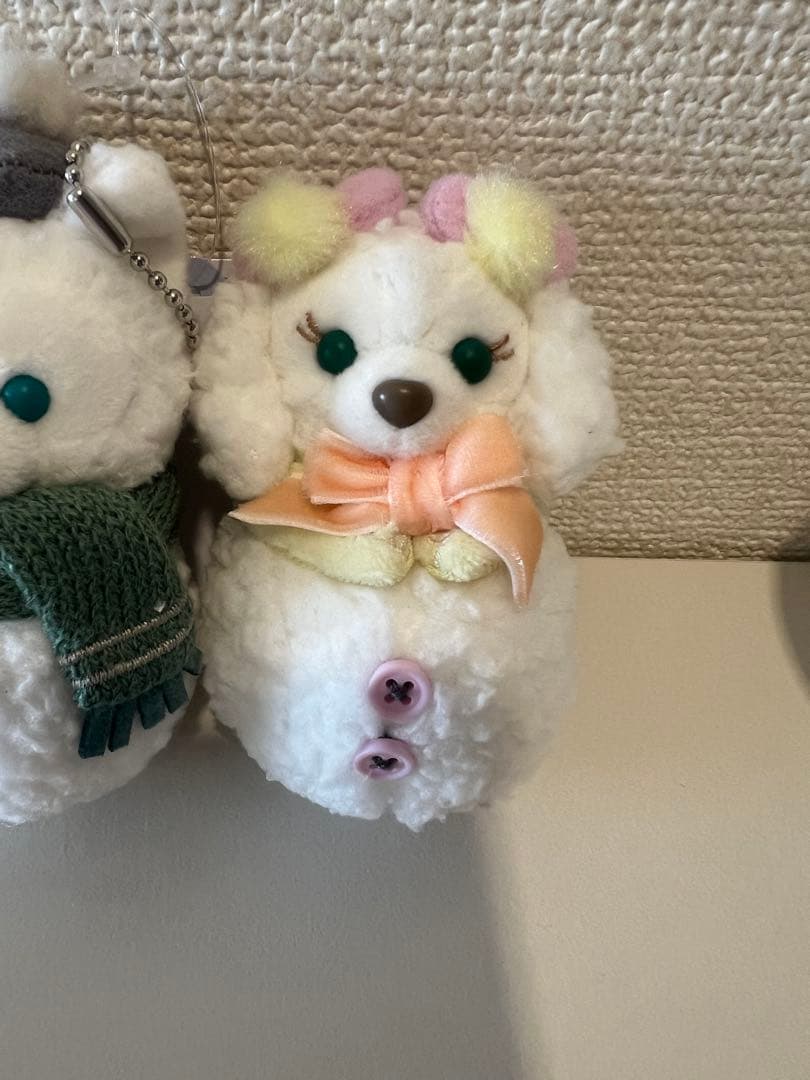 シークレットオブスノーウィーデイ　ぬいぐるみストラップ　雪だるま