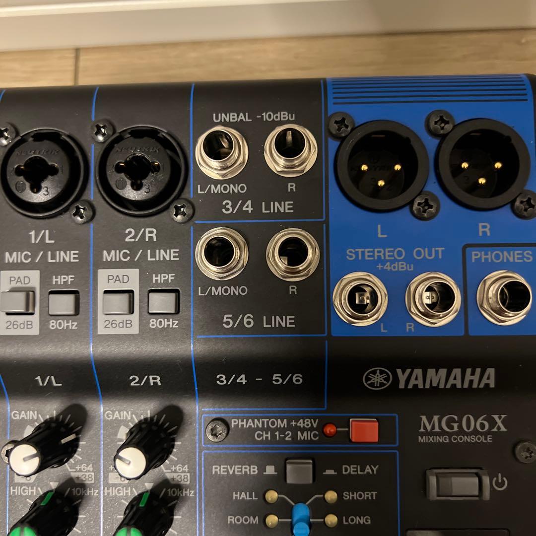 ま*る様 YAMAHA MG06X アナログミキサー