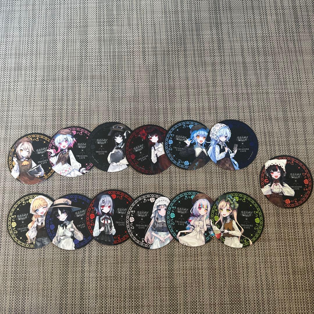 魔法少女ノ魔女裁判 江ノ島カフェコラボ コースター 飲食特典