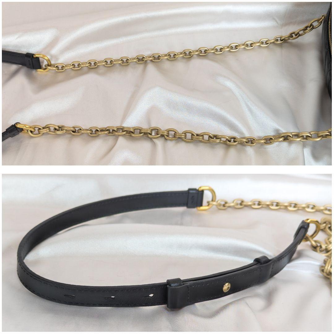 未使用級✨ フェラガモ ダブルガンチーニ キルティング ショルダーバッグ