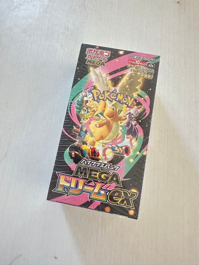 ポケモンカードゲーム MEGA ドリームEX box シュリンク付き