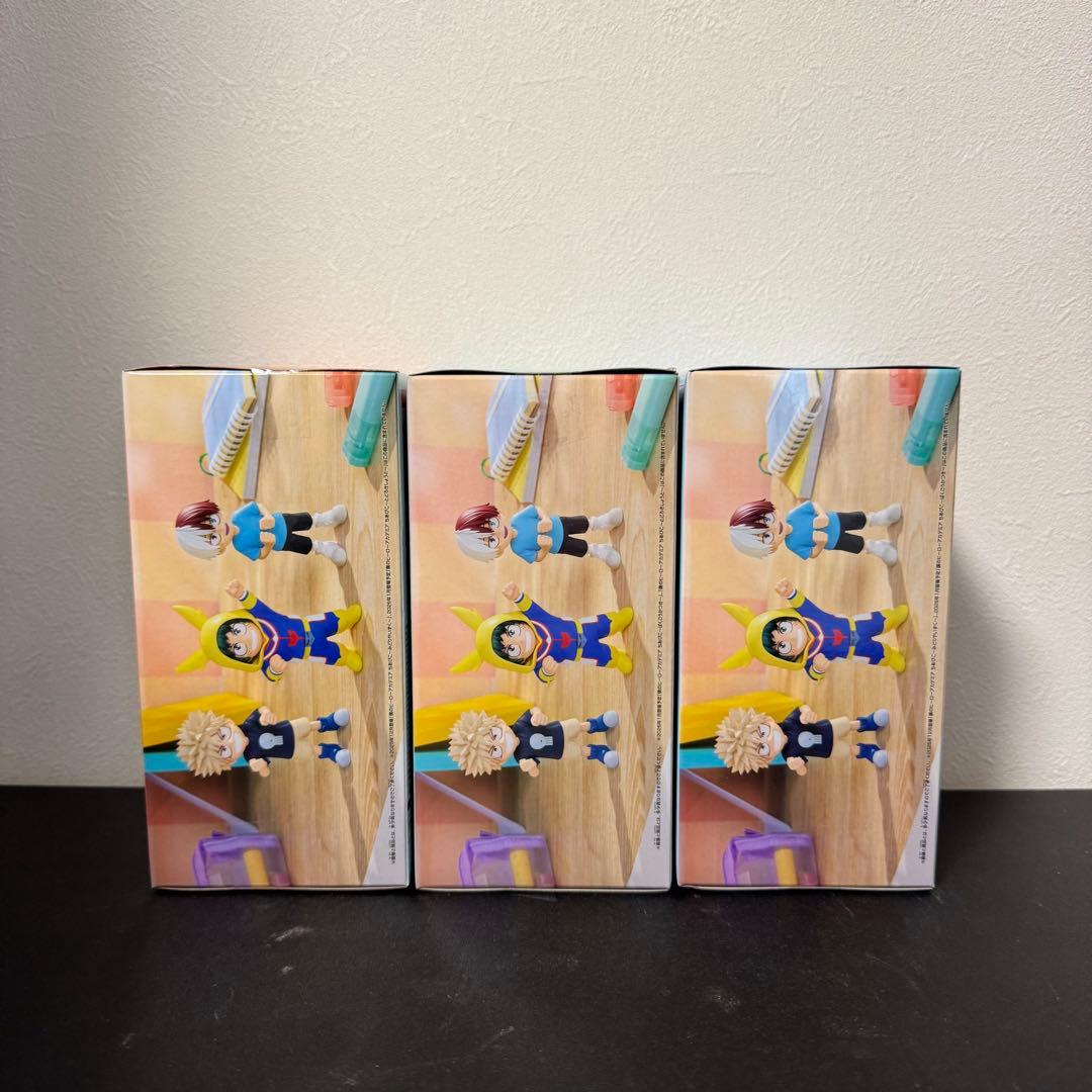 僕のヒーローアカデミア ちあぴこ 爆豪勝己 緑谷出久 轟焦凍 3体セット