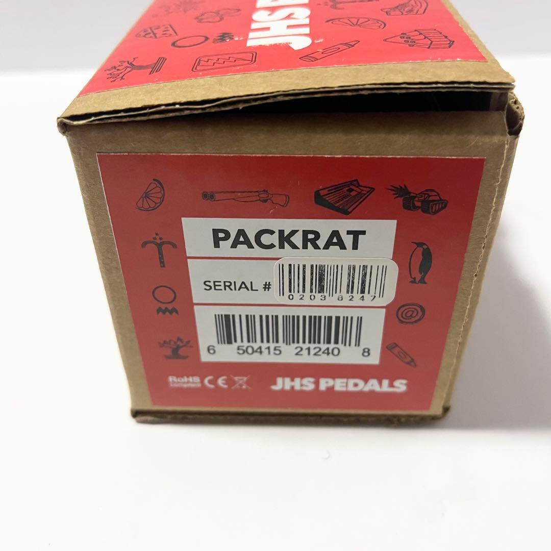 新品未使用 JHS Pedals エフェクター PACKRAT オーバードライブ