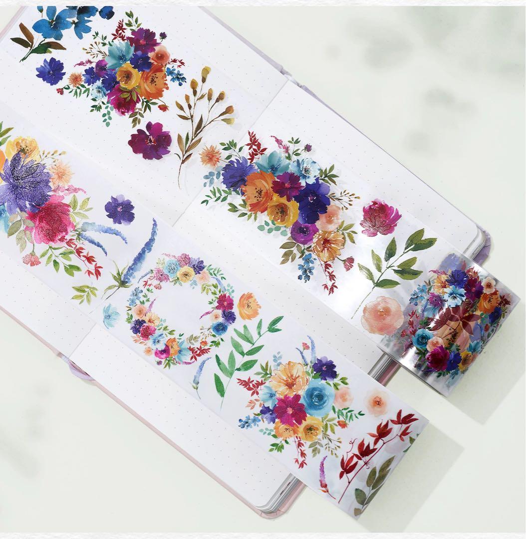 ⭐️SALE⭐️WT《春日游》海外マスキングテープ　マステ 【2436】