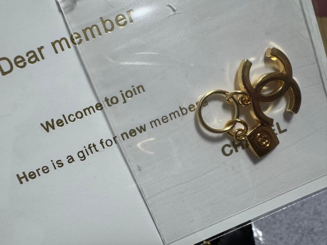 CHANEL ショルダーバッグ アジャスター チェーン ノベルティ