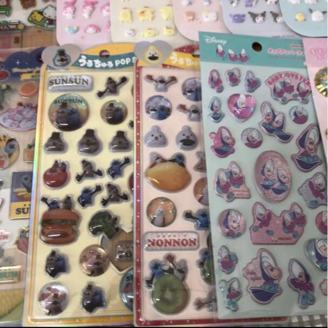 正規品⭐︎サンリオ　ちいかわ　ディズニー　ボンボンドロップ　平成女児シール交換