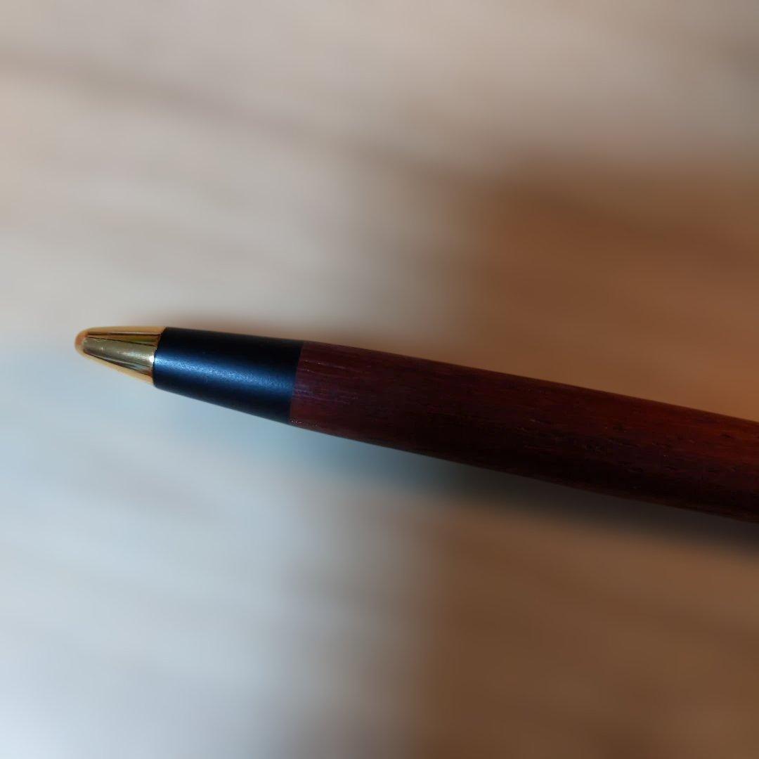 野原工芸 紅紫檀 シャープペンシル 0.5mm 旧型 固定式口金付き