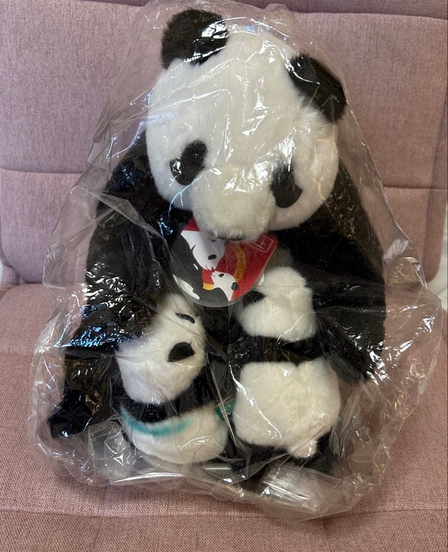 上野動物園　3歳記念パンダぬいぐるみ　新品未開封