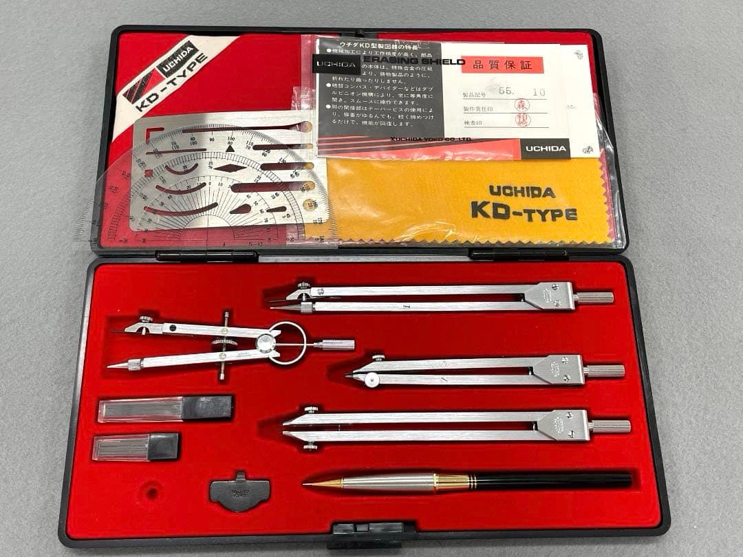 UCHIDA Drawing Sharp D型　0.5mm　KD型製図器