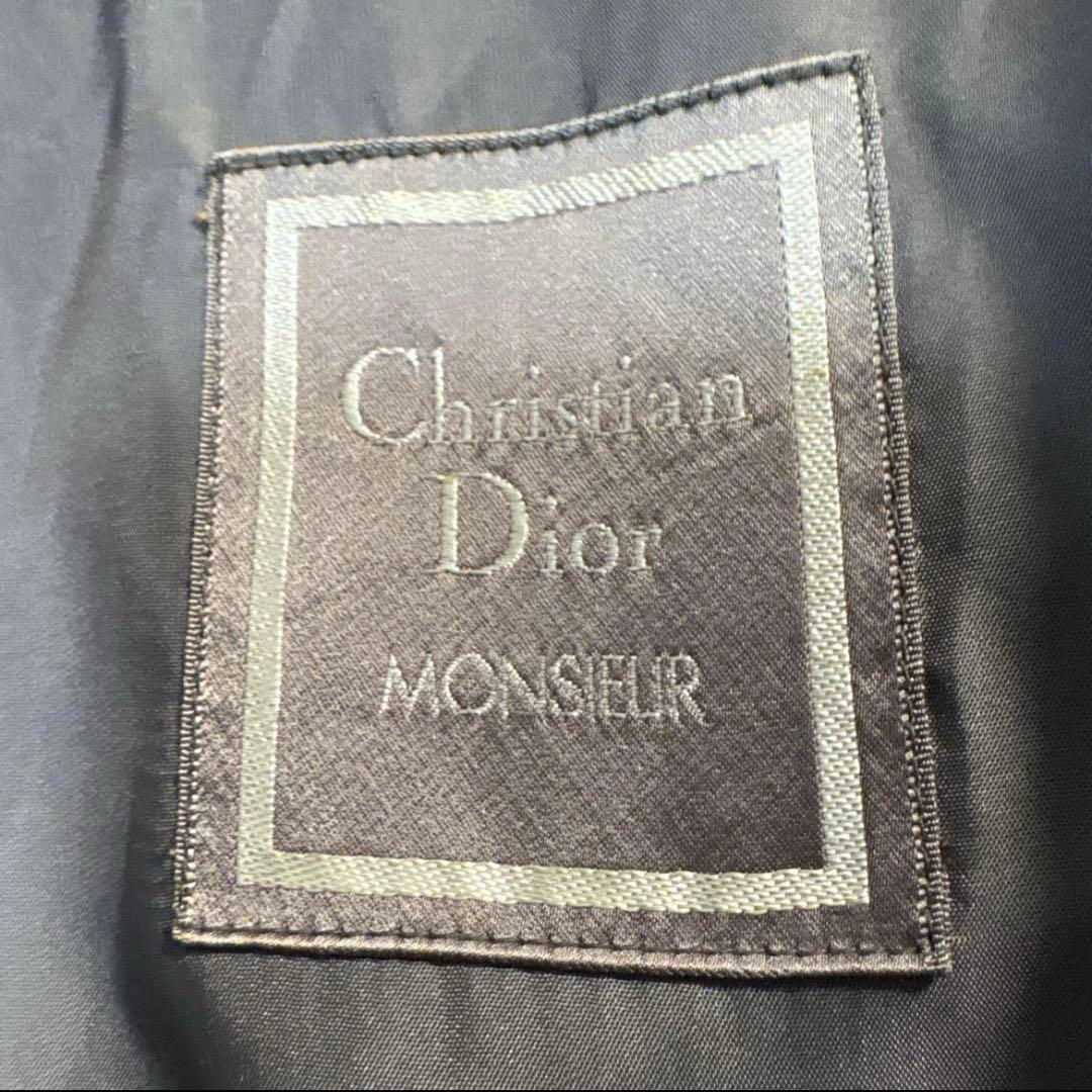 80's　vintage dior short wool bomber j