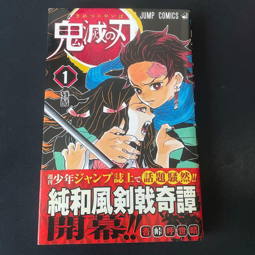 鬼滅の刃 1巻 初版　demon slayer