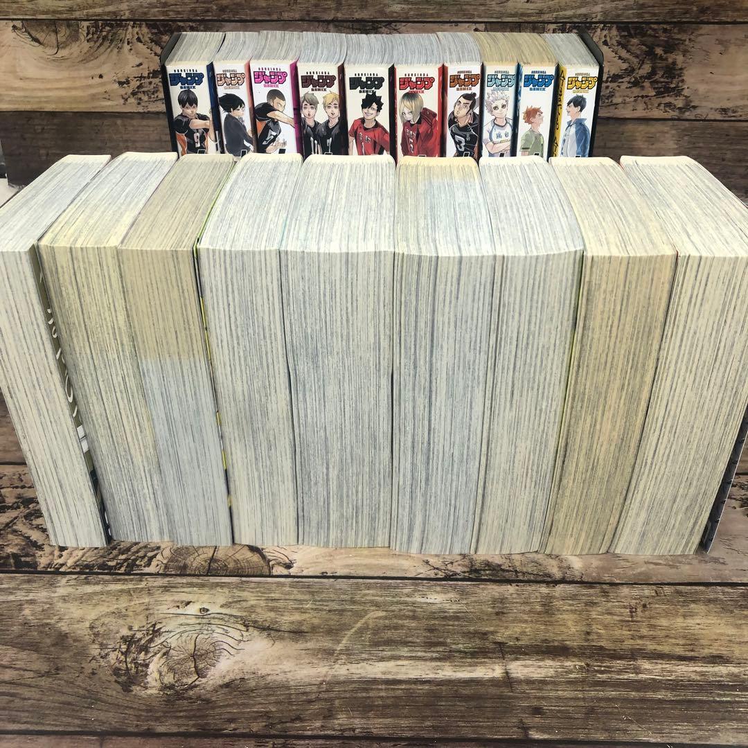 【希少品】ハイキュー!! リミックス版全巻19巻セット コンビニコミック