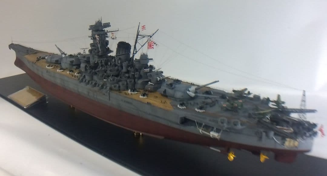1/350 帝国海軍戦艦「大和」精密模型完成品