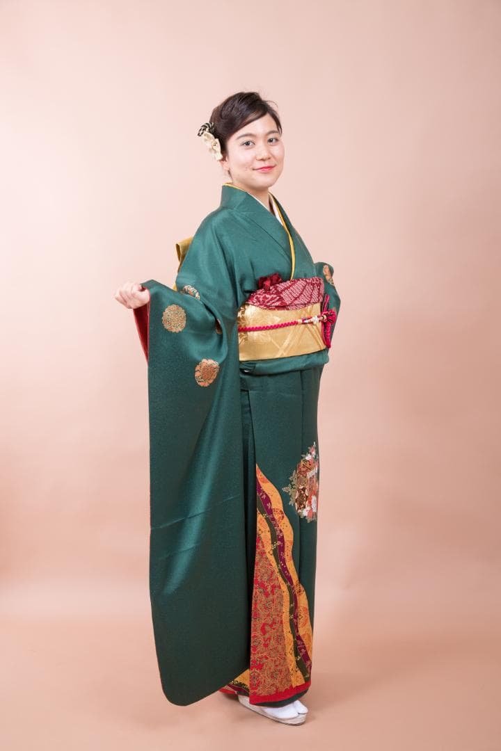 振袖用 加藤萬 伊達衿 ピンク・水色 リバーシブル 帯揚げ 総絞り 楽天