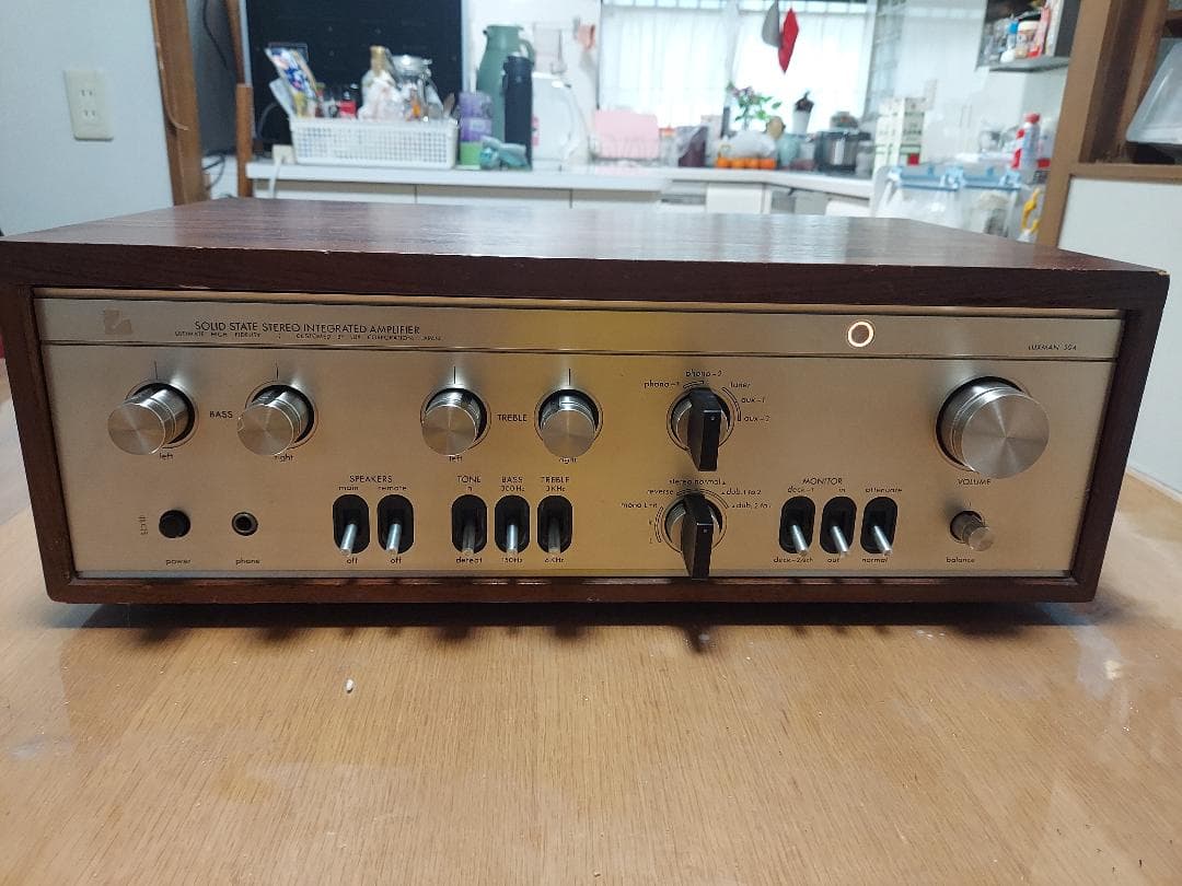 ☆ LUXMAN プリメインアンプL-504 整備品 !! ☆ - メルカリ