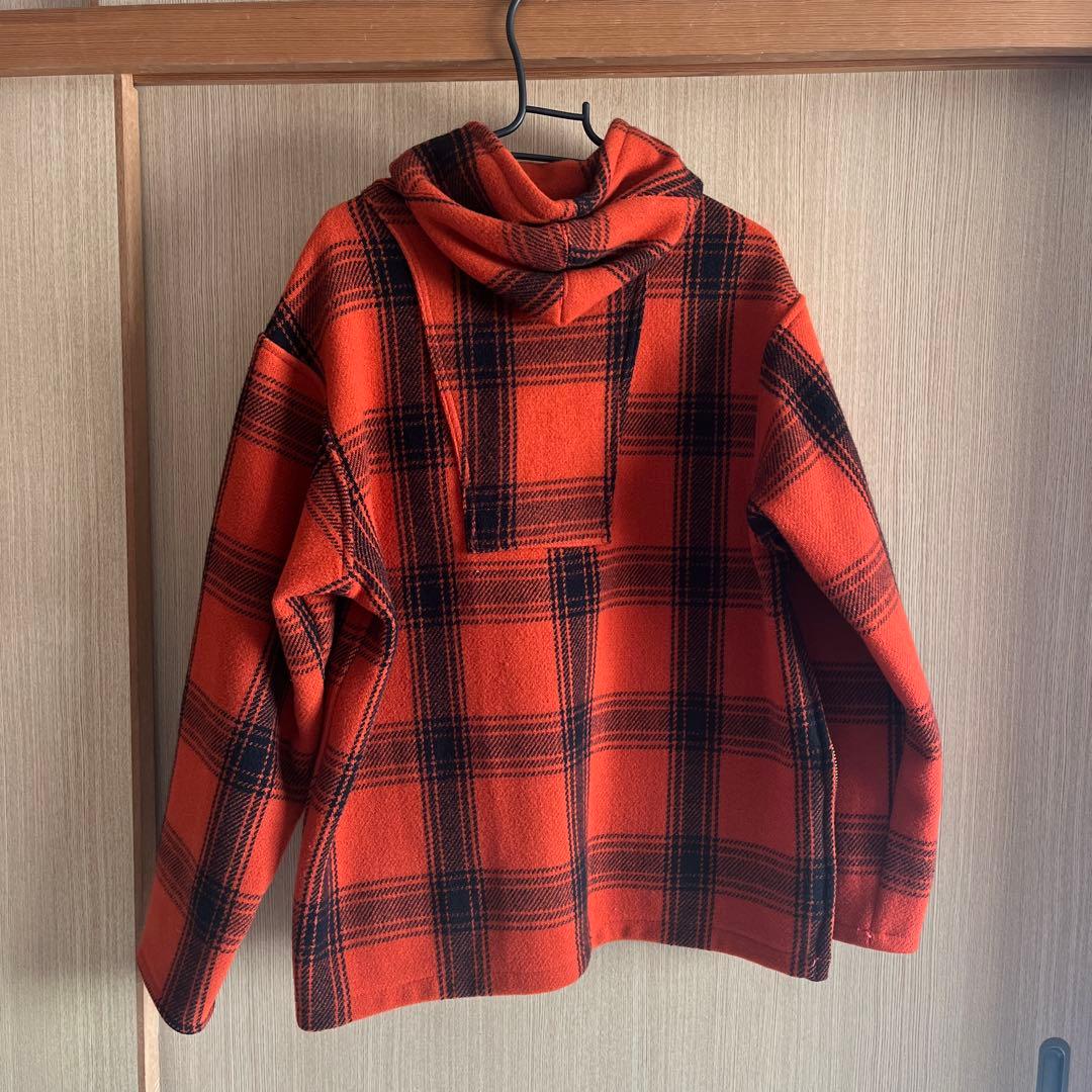 WAREHOUSE チェック　ウール　プルオーバー 40