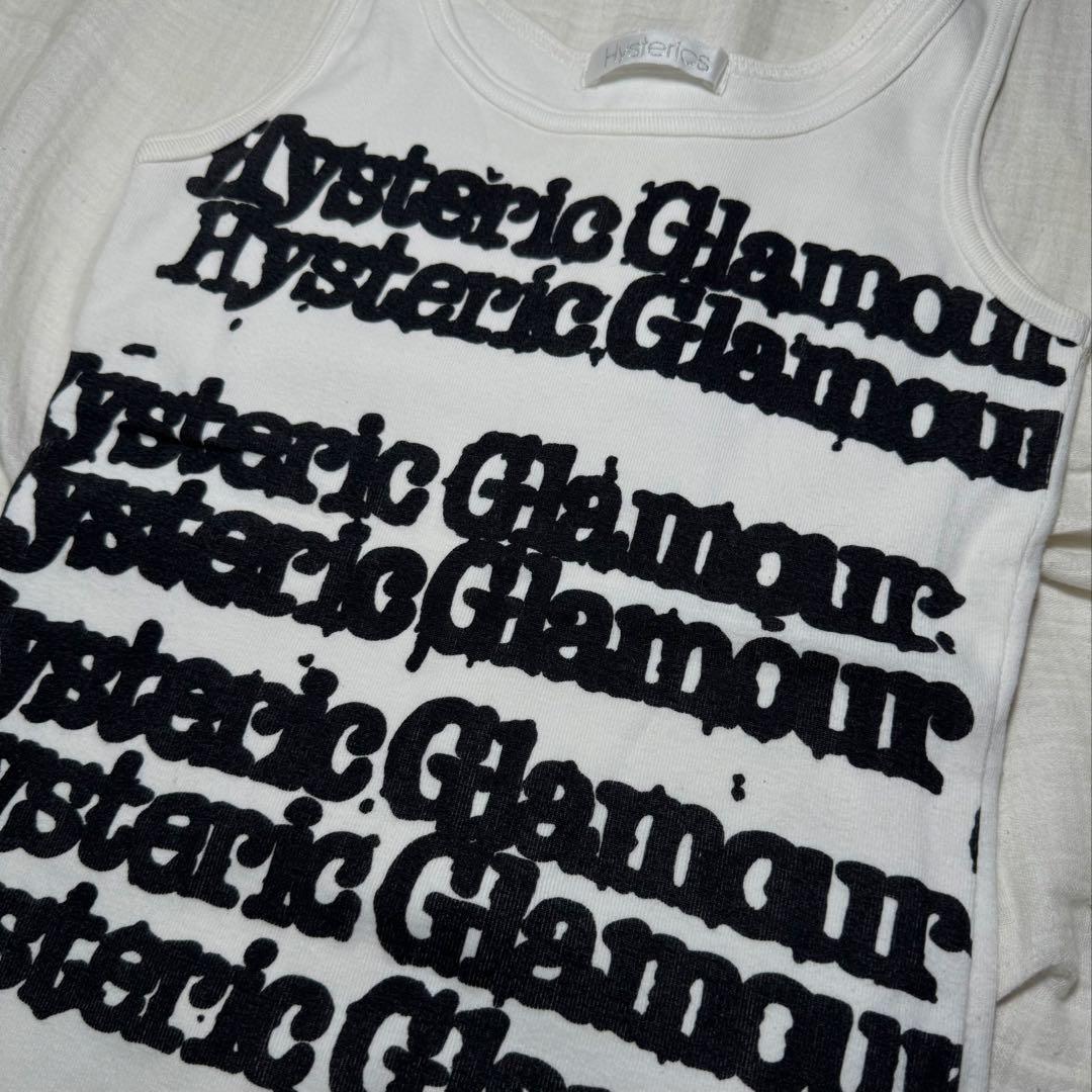 激レア Hysteric Glamour type logo タンクトップ