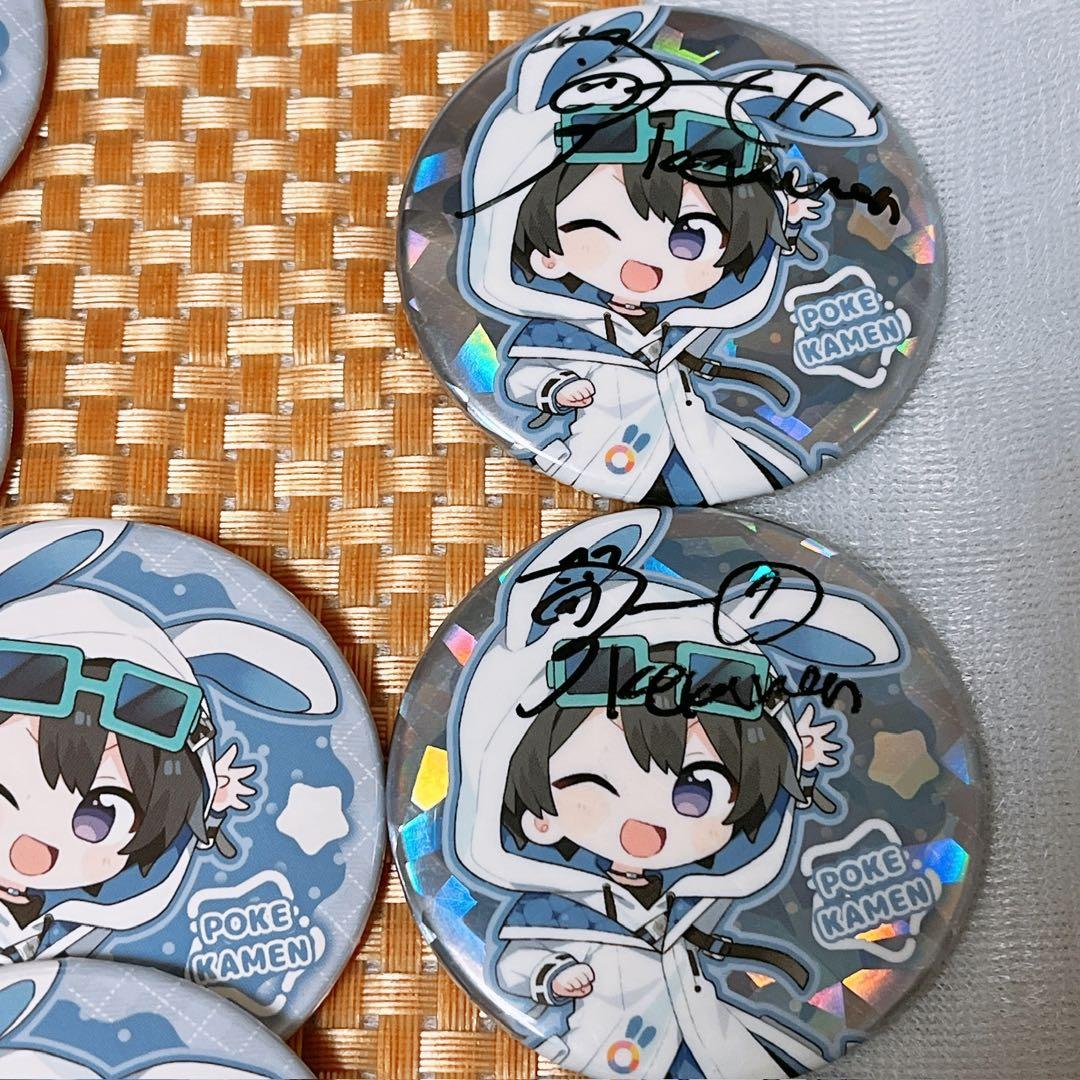 ちょこらび ポケカメン 缶バッジ 74個 ポケカメン 缶バッジ ポケカメン