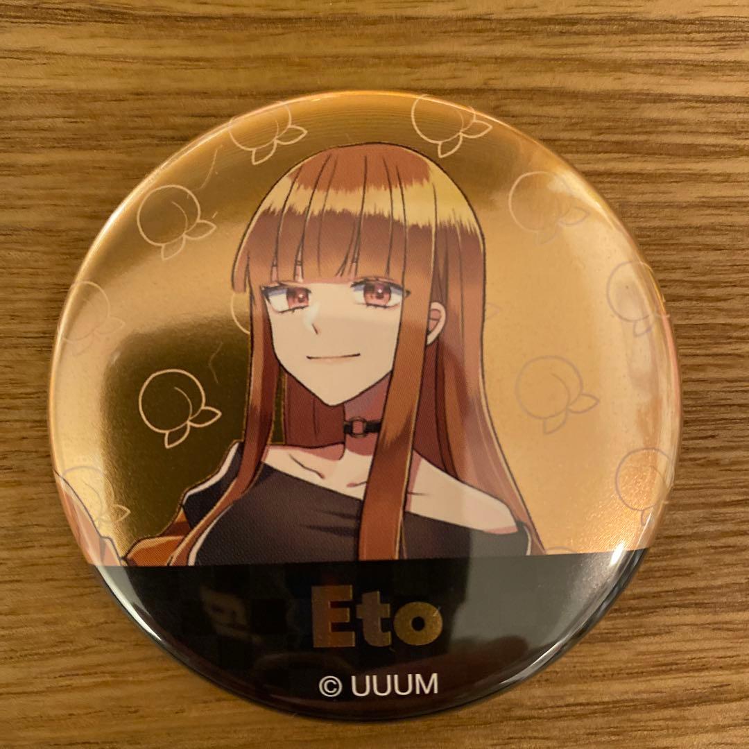 カラフルピーチえと缶バッチまとめ売り