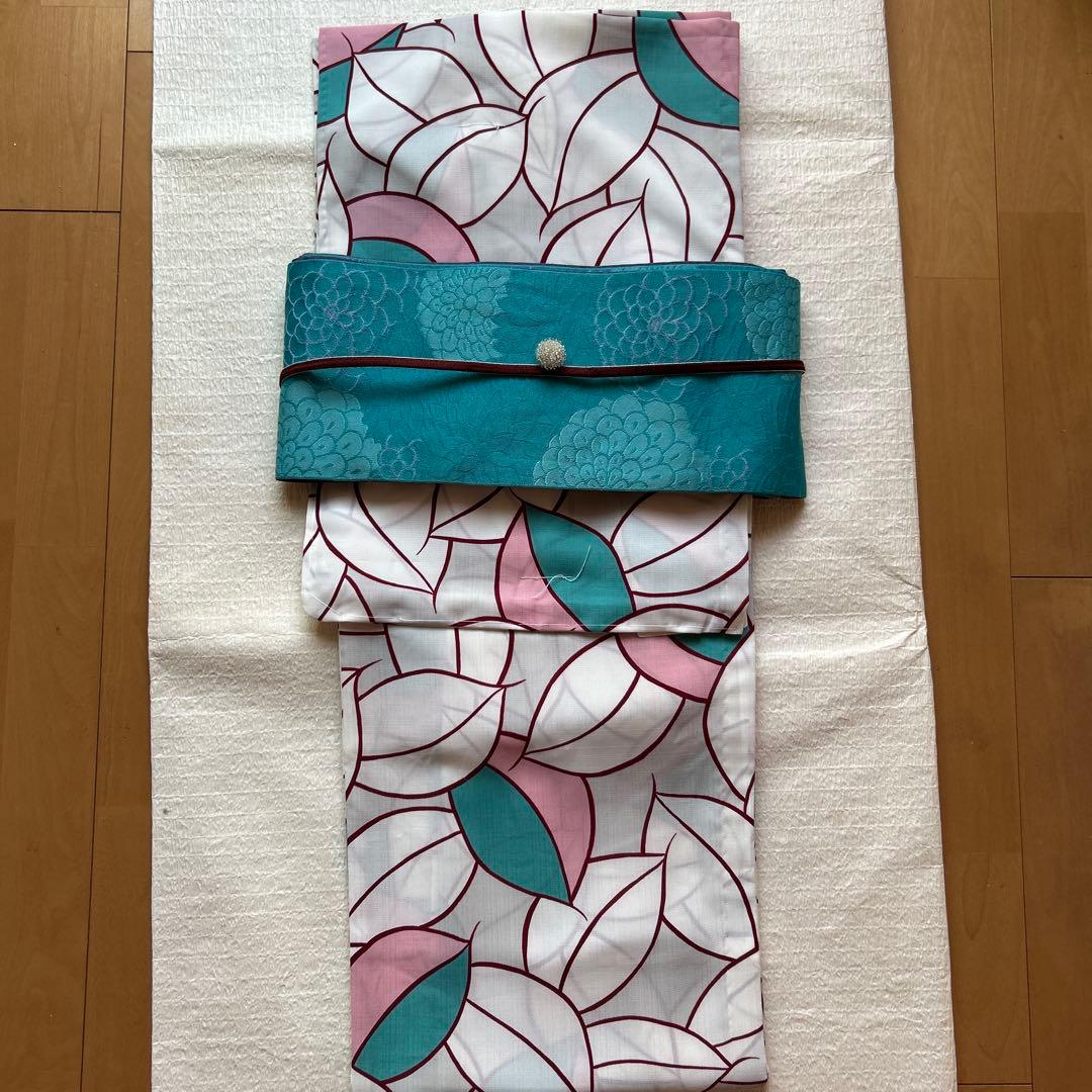 新品　洗える着物　セオアルファ　浴衣